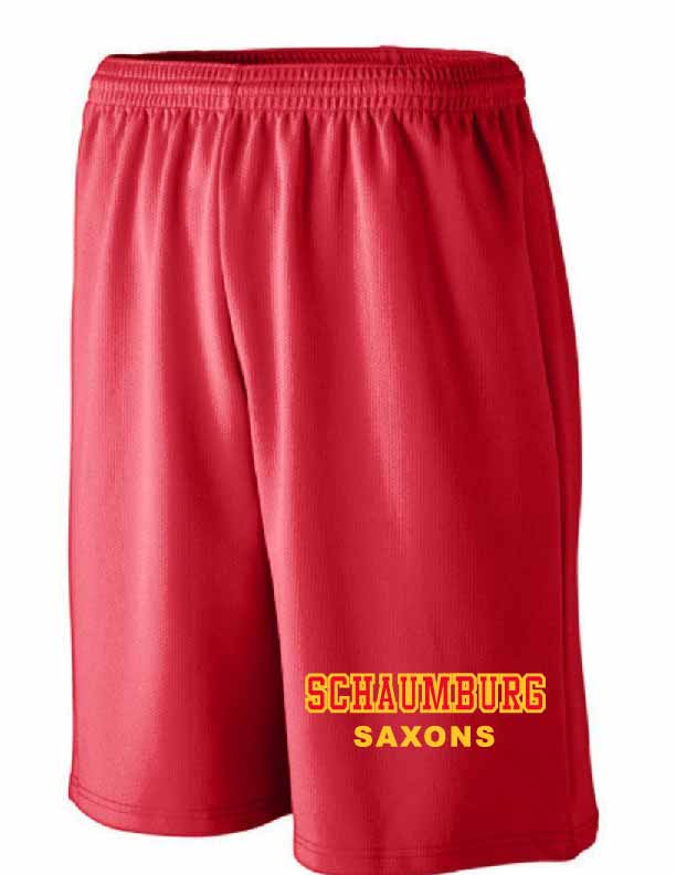 SHS 21.6 Red Mesh Shorts
