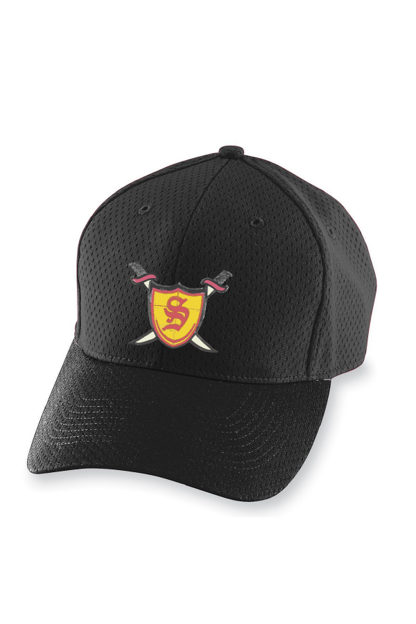 NEW SHS 23.8 Black mesh baseball hat