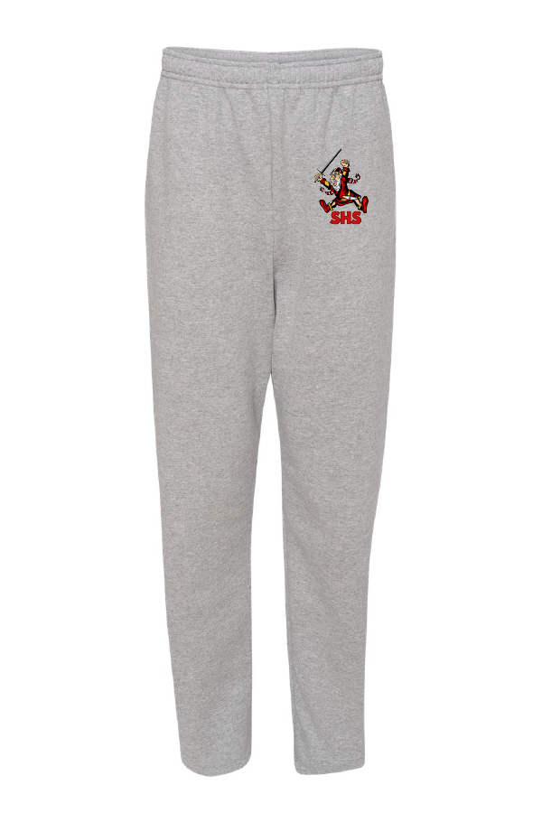 NEW Sc 25.3 Gray and Black open leg sweatpants
