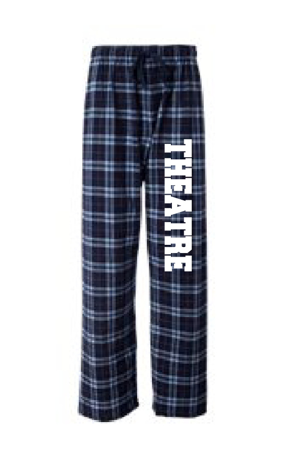 NV Theatre 26.5 Navy-Carolina Plaid Pants
