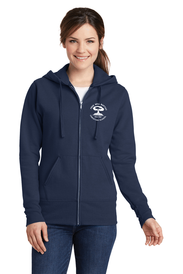 LADIES FULL-ZIP HOODIES