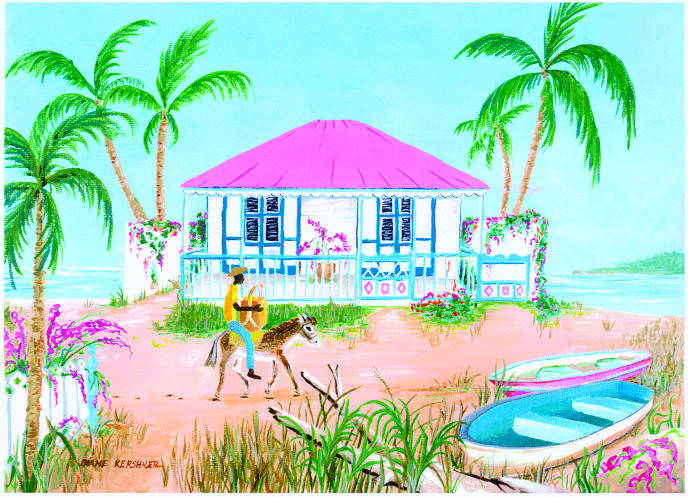 DONKEY ON THE BEACH