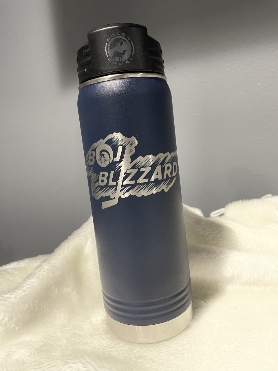 "Boji Blizzard Hockey" 20 oz. PC Water Bottle
