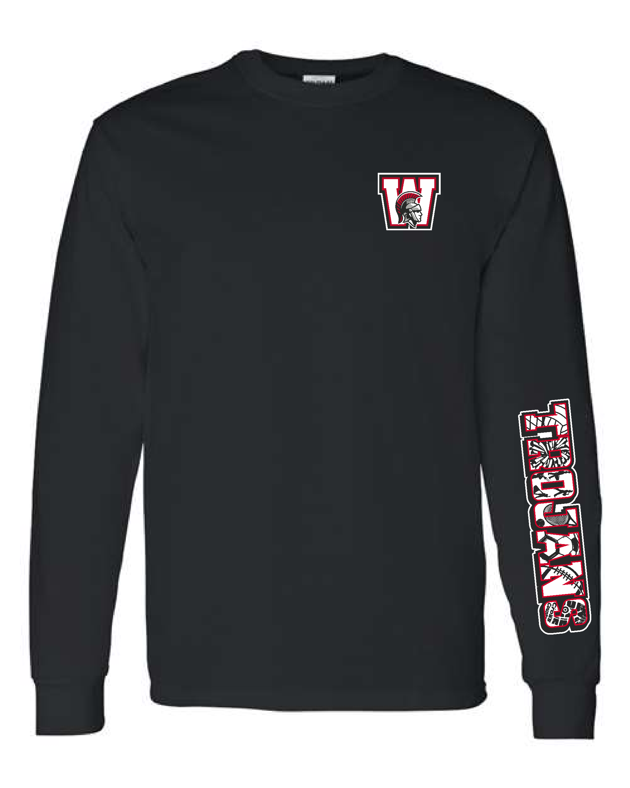 All Sports Trojans Longsleeve