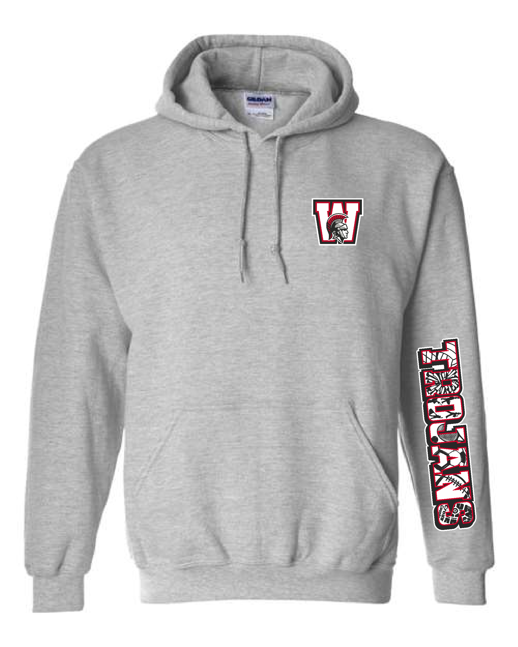 All Sports Trojans Hooded Sweatshirt