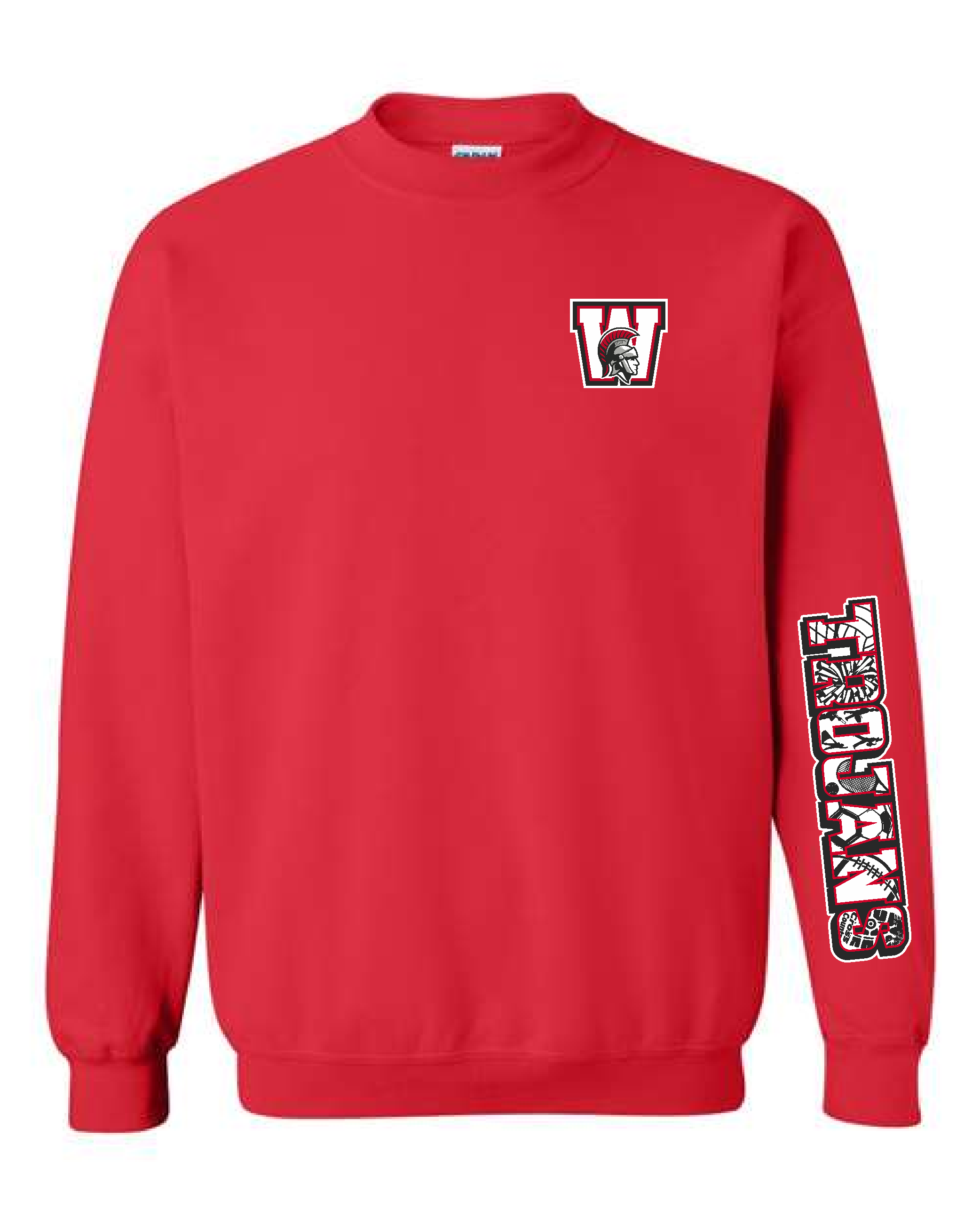 All Sports Trojans Crewneck Sweatshirt