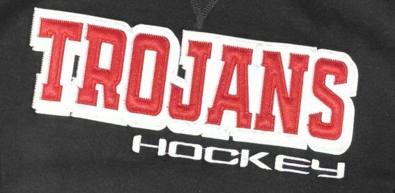 Trojans Hockey Crewneck Sweatshirt STITCHED FABRIC