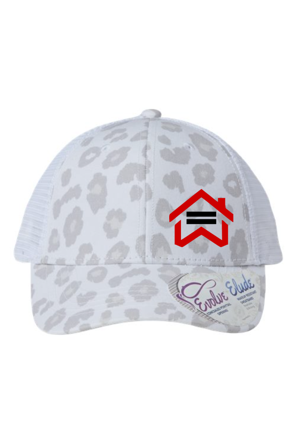 WHRA Women's Modern Ponytail Trucker Cap