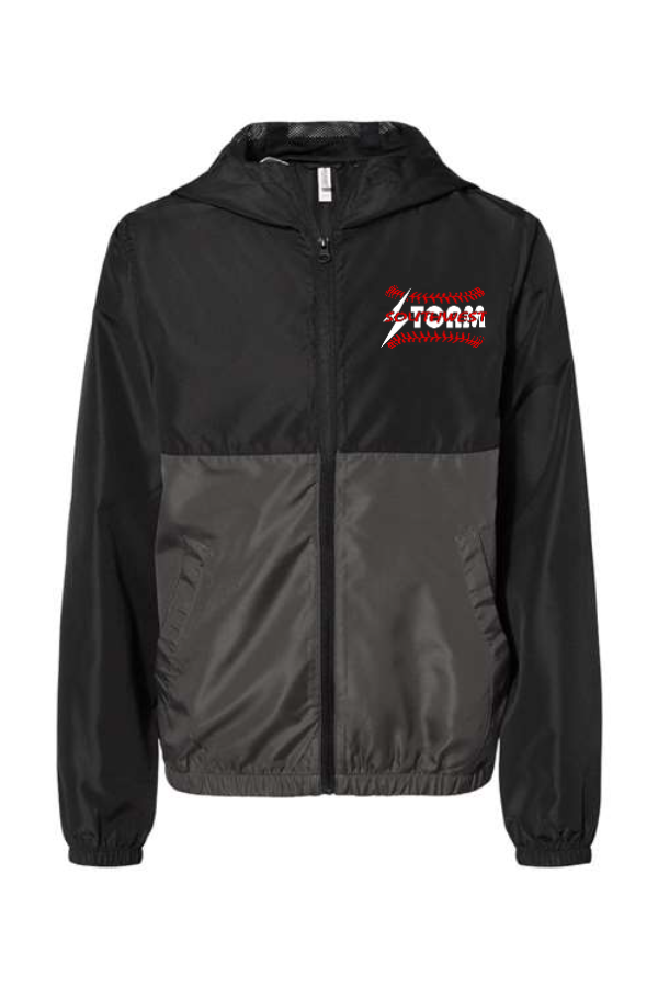 YOUTH Lightweight Windbreaker Full-Zip Jacket