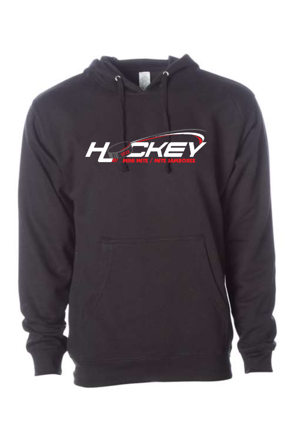 ADULT Mini Mite / Mite Hockey Jamboree 2023 Black Hooded Sweatshirt