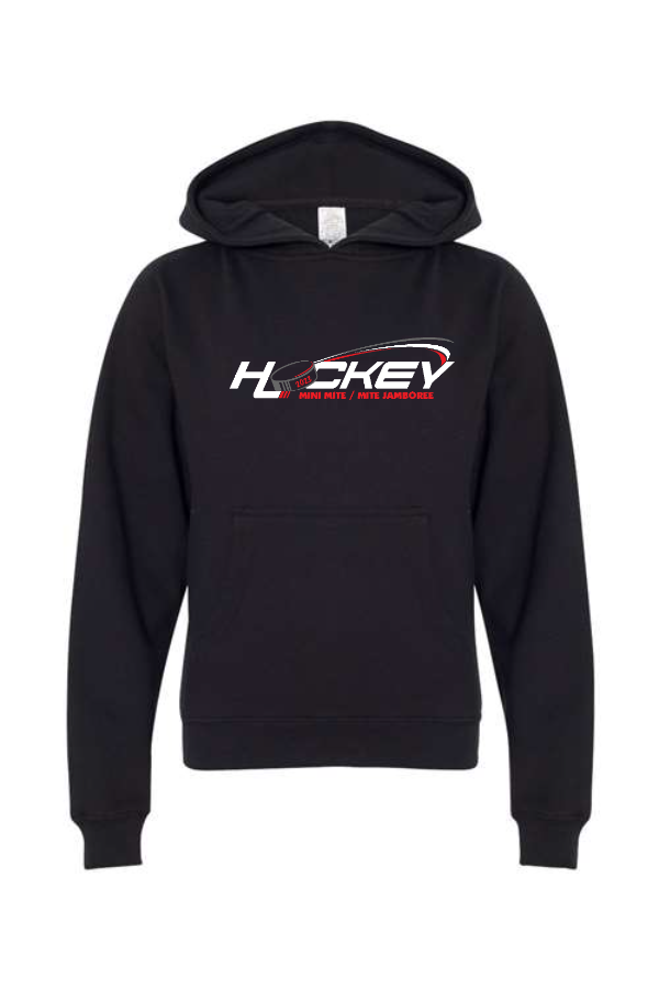 YOUTH Mini Mite / Mite Hockey Jamboree 2023 Black Hooded Sweatshirt