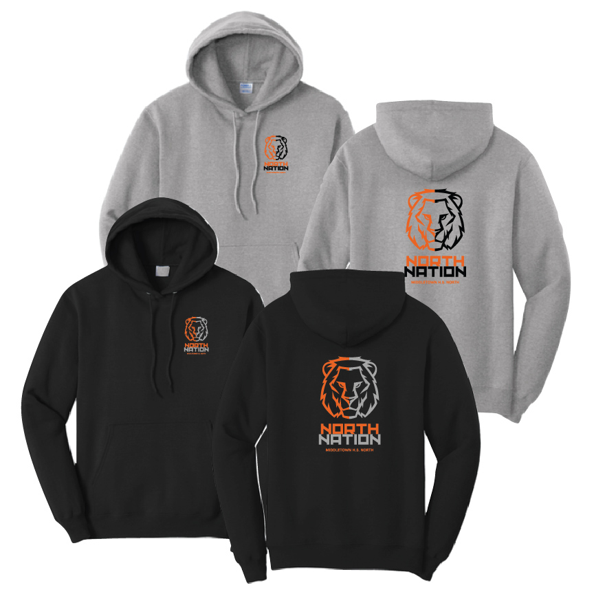 Hooded Pullover Sweatshirt