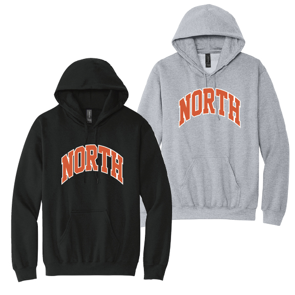 Drop Shoulder Pullover Hooded Sweatshirt