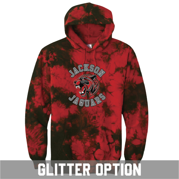 14   Crystal Tie-Dye Pullover Hooded Sweatshirt