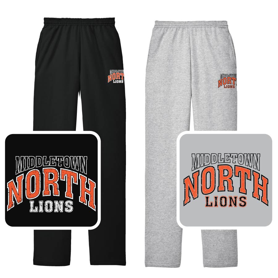 50...Open Bottom Sweatpant with Pockets