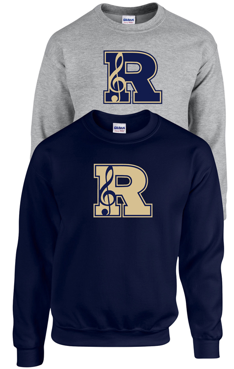 Big Band print Crewneck Sweatshirt - 18000B/18000