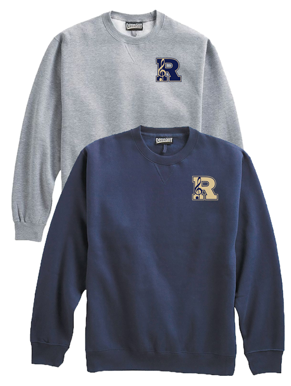 Left Chest Band print Super-10 Crewneck Sweatshirt - 700