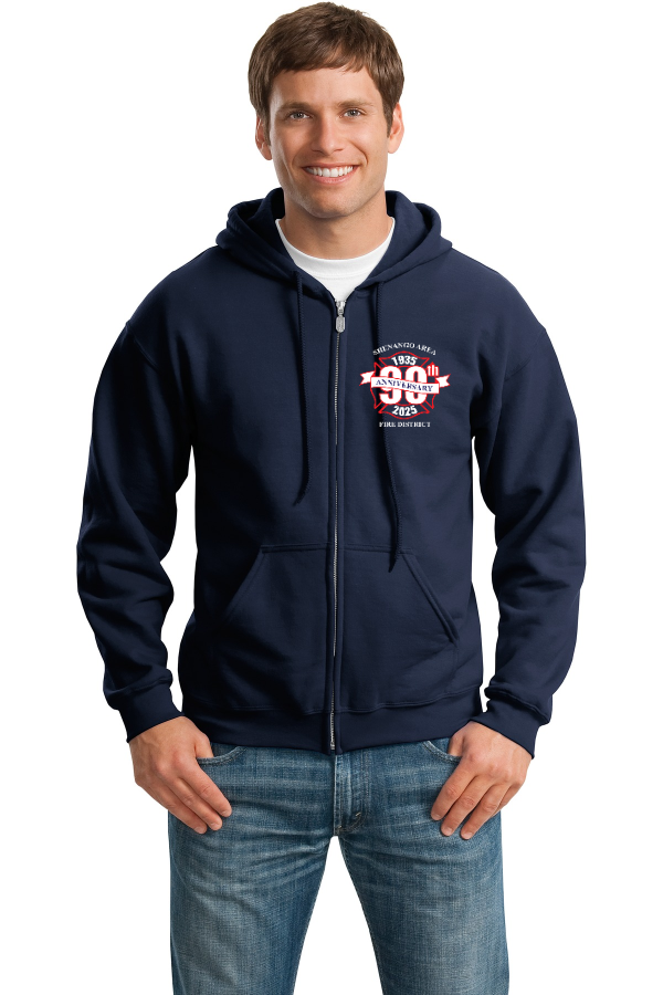 Heavy Blend Full-Zip Hooded Sweatshirt