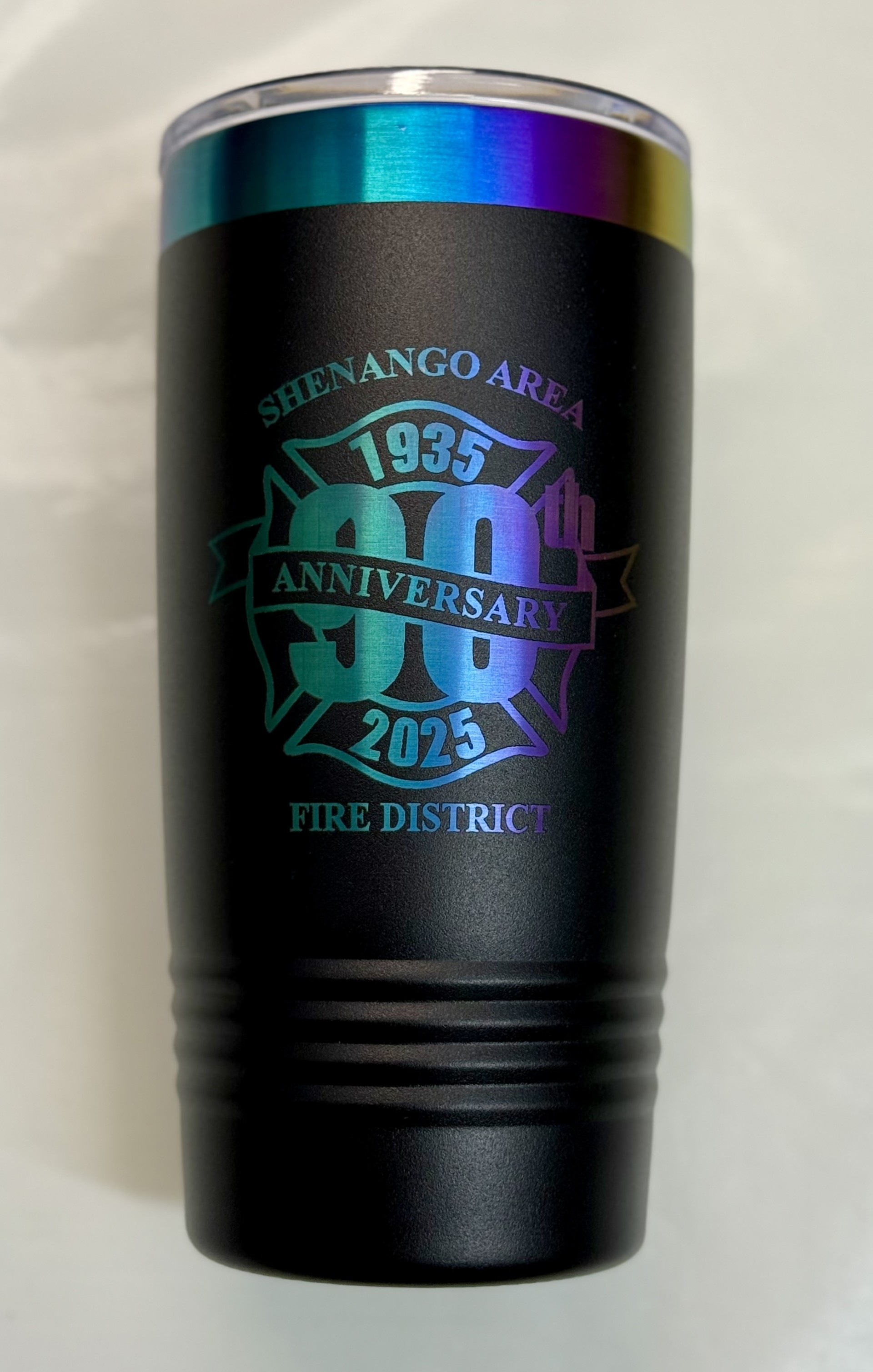 Black/Prism Polar Camel 20 Oz. Tumbler with Slider Lid