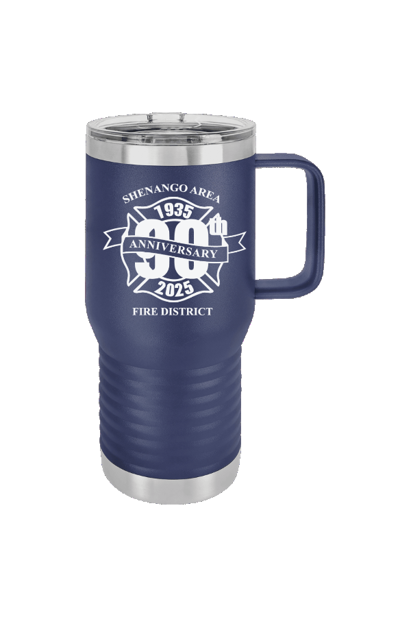 Navy Blue Polar Camel 20 oz. Travel Mug with Slider Lid