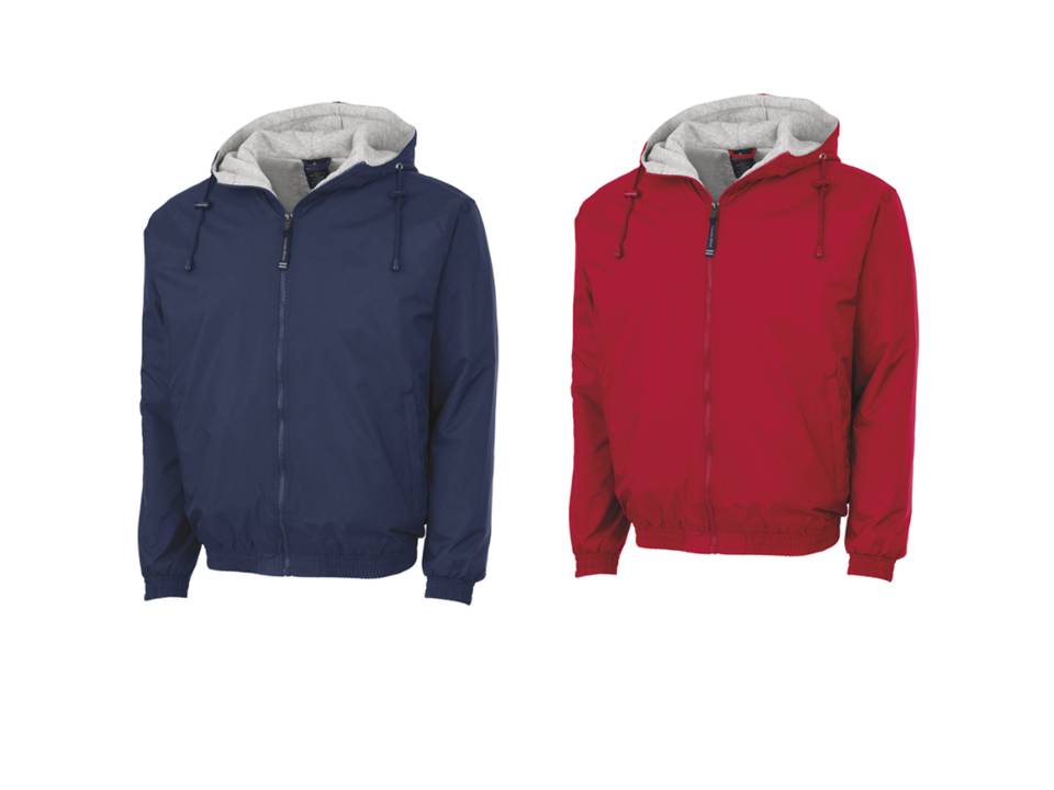 Jacket - Full Zip Solid Hooded