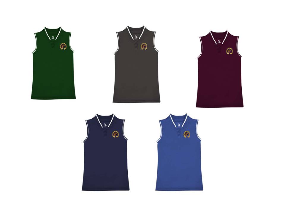 Sleeveless Polo -adult sizes only