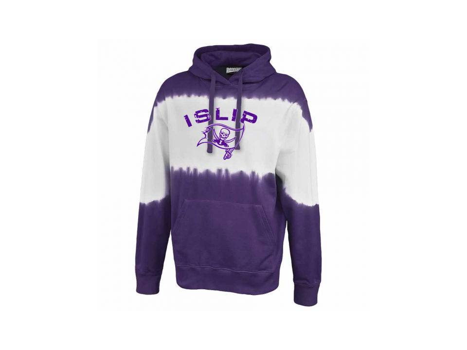 Purple Tye-Dye Hood