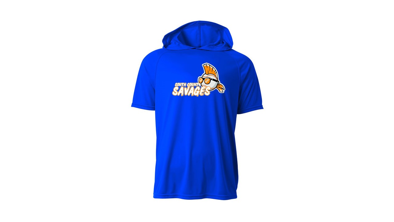 Short Sleeve Hooded Performance