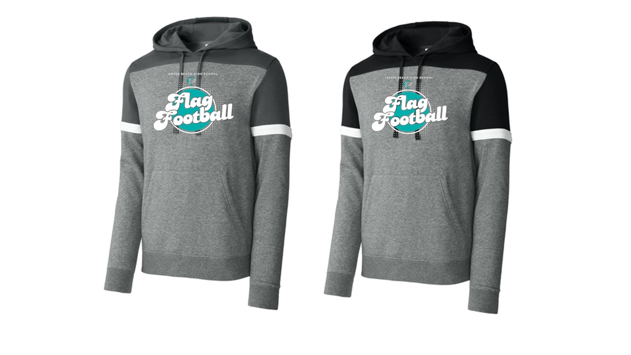 Sweatshirt - Hooded Pullover Colorblock