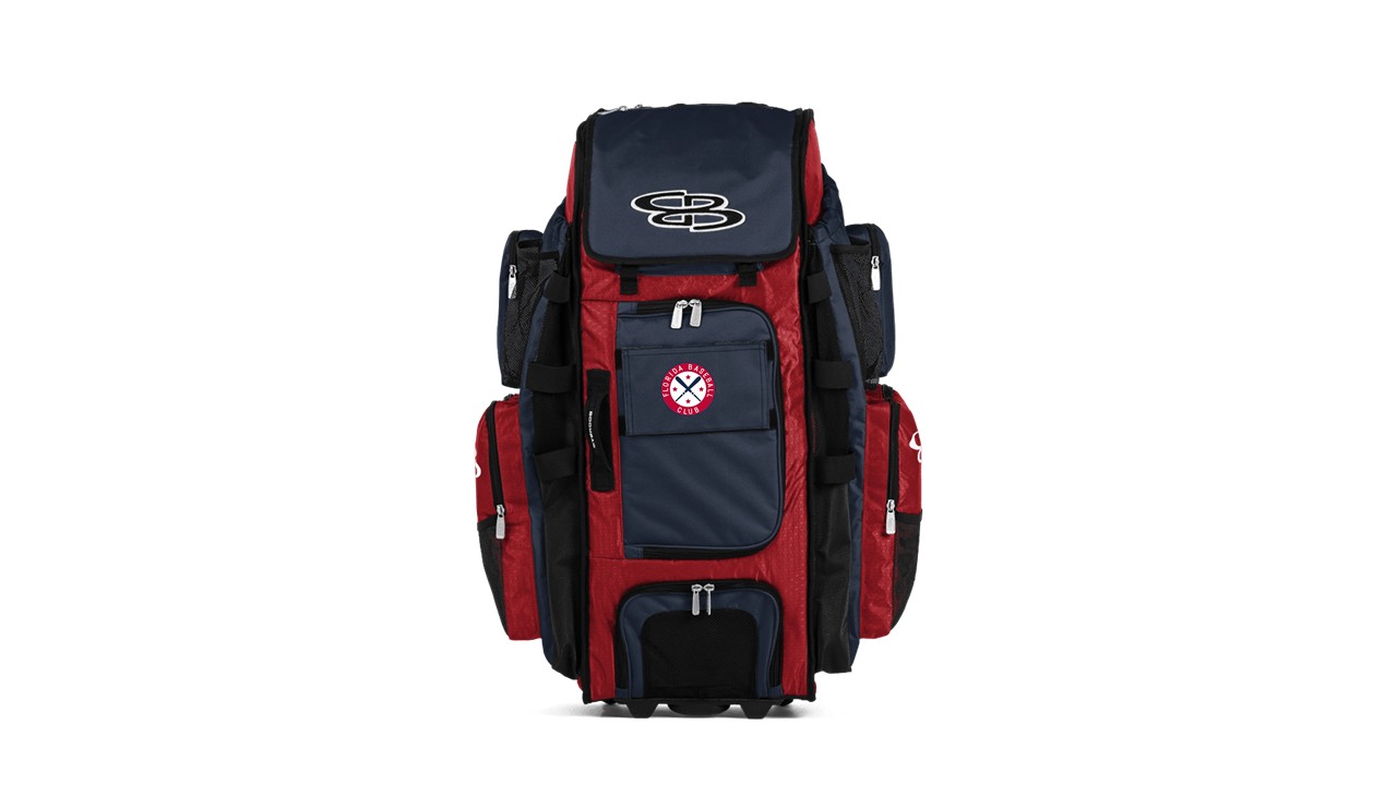 Catcher's Bag: Superpack XL Rolling Bat Bag