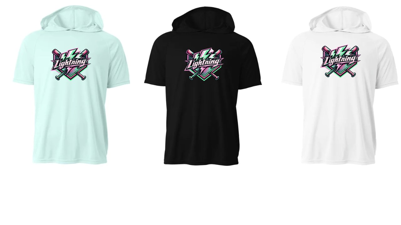 2026 Logo Hooded Short Sleeve Performance Shirt