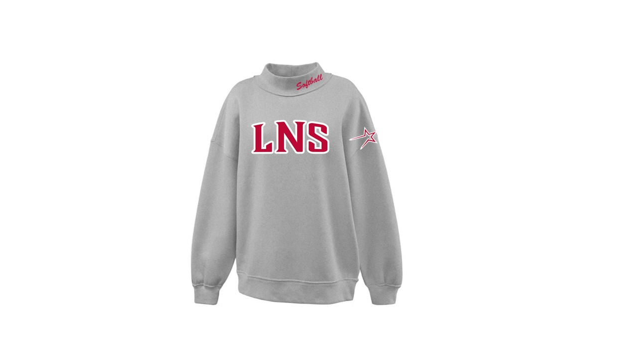 *New Item* Ladies Mock Sweatshirt