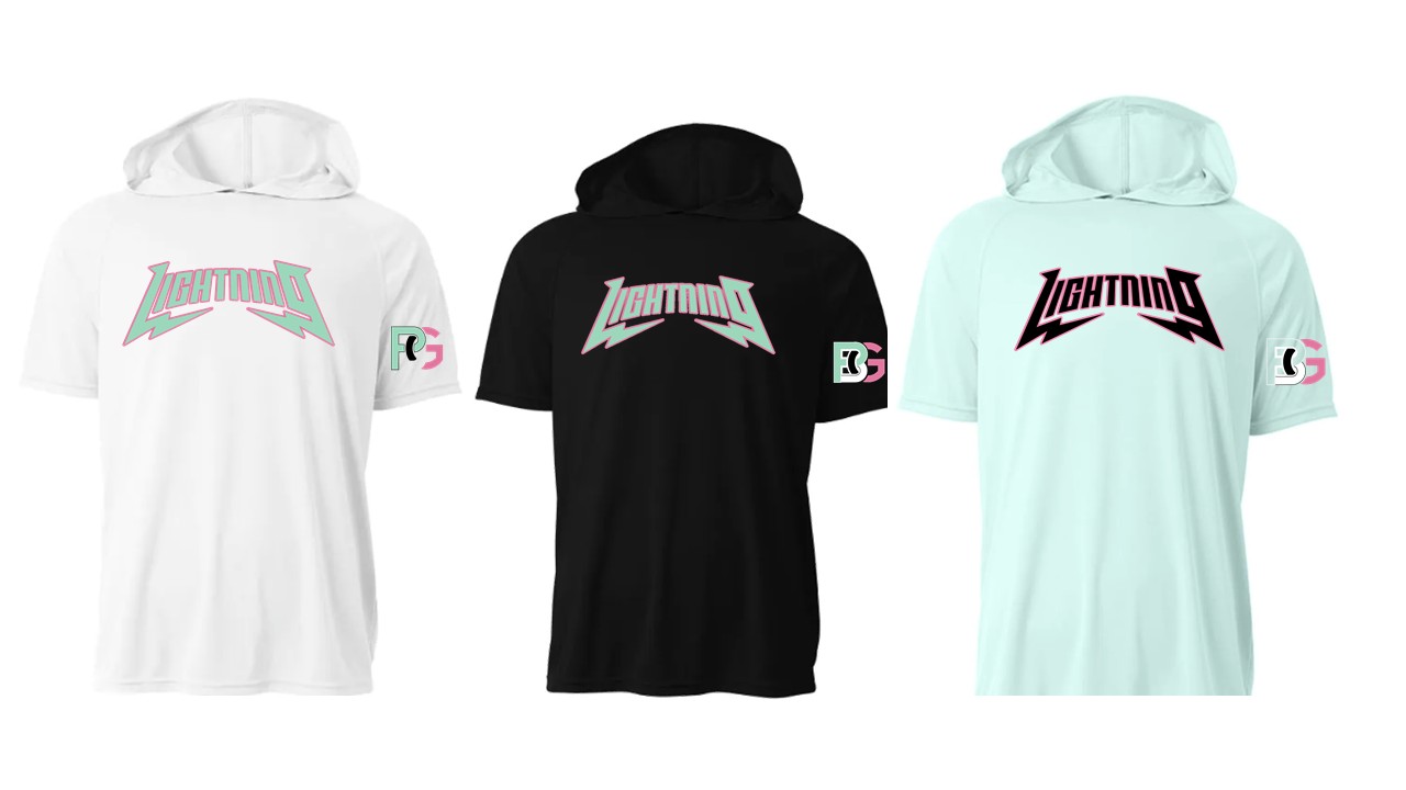 Fall Logo Hooded Short Sleeve Performance Shirt