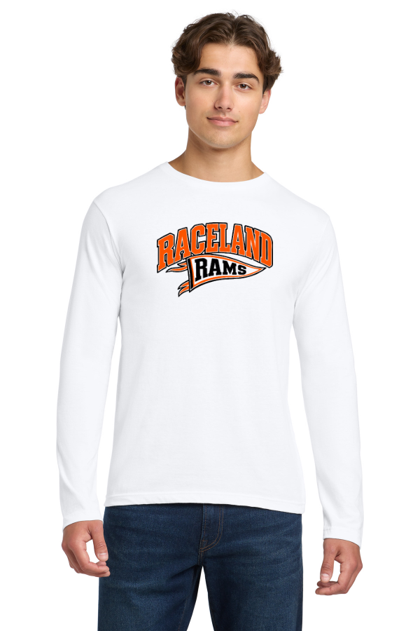 White Long Sleeve Tee