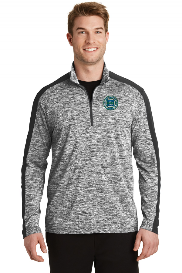 ER Logo PosiCharge 1/4-Zip Pullover ST397