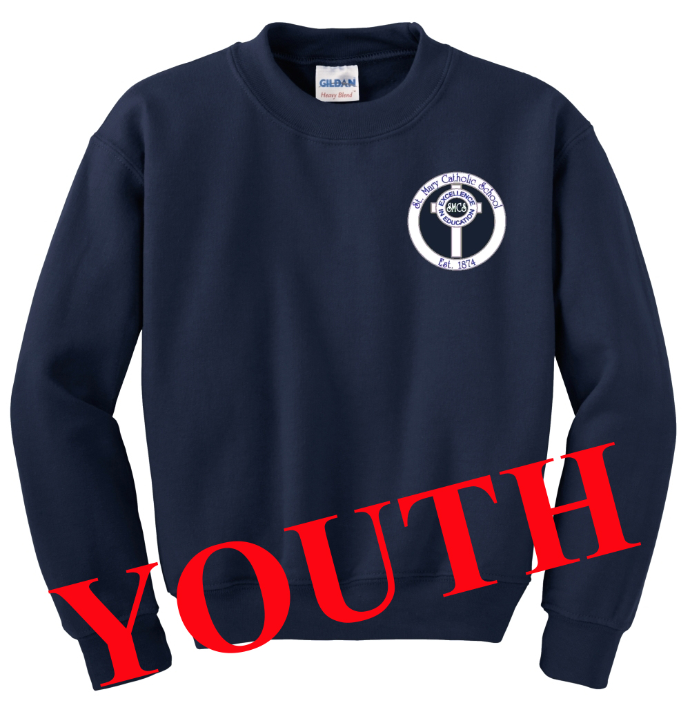 Youth Fleece Crew Neck Sweatshirt