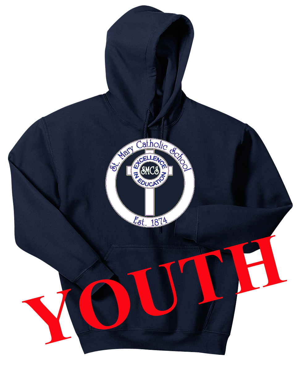 Youth Fleece Hooded Sweatshirt