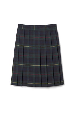 Grades 6-8 Girls Plaid Pleated Skirt