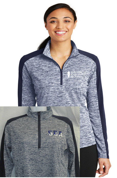 *Limited Supply* Electric Heather 1/4 Zip