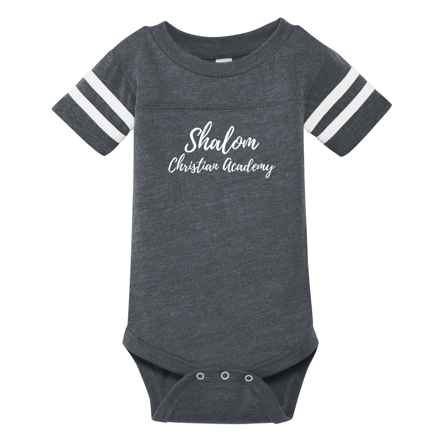 Infant Football Fine Jersey Bodysuit