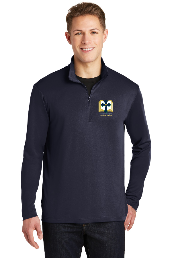 PE Gym 1/4 zip pullover Adult