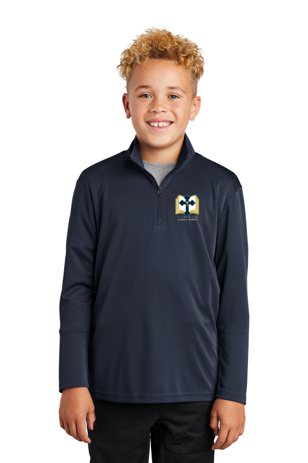 PE Gym 1/4 zip pullover Youth