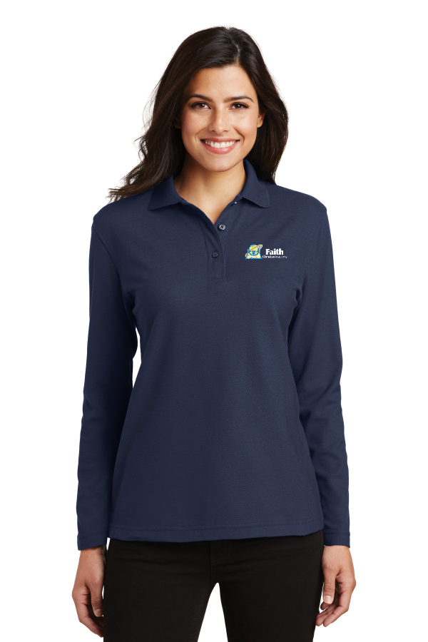 LADIES Long Sleeve Polo *Uniform Approved*