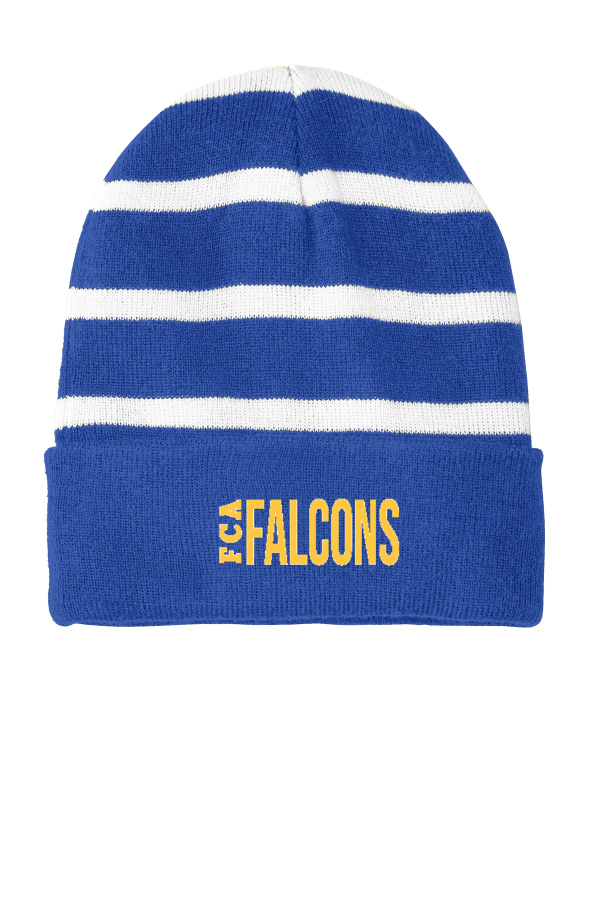 Striped Beanie