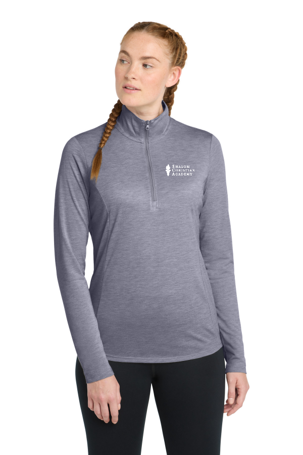 Ladies Tri-Blend 1/4-Zip UNIFORM APPROVED