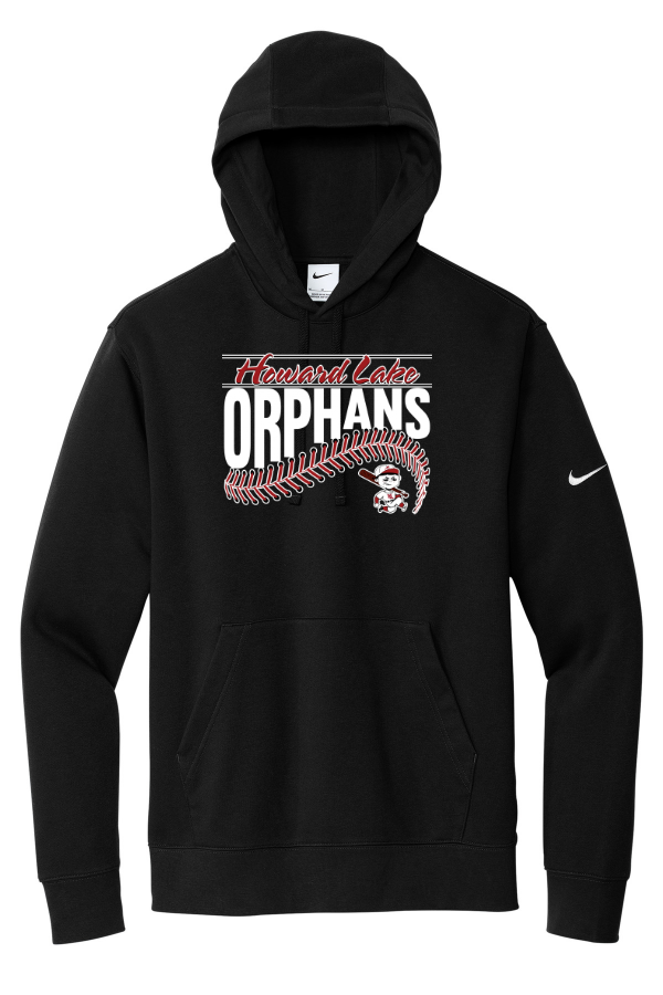 Club Fleece Sleeve Swoosh Pullover Hoodie NKDR1499