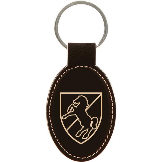 Leatherette Engraved Key Tag
