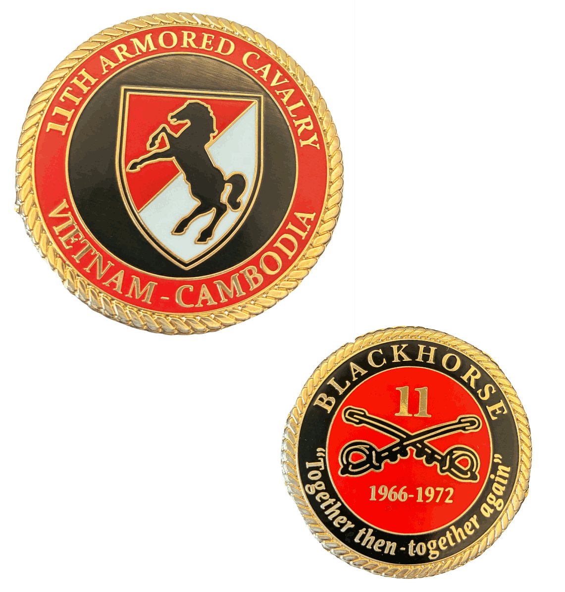 11th Cavalry ACVVC Coin