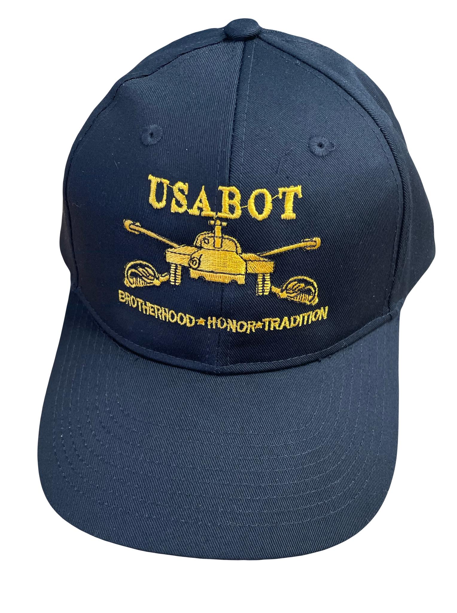 Port Authority Black Fine Twill Cap