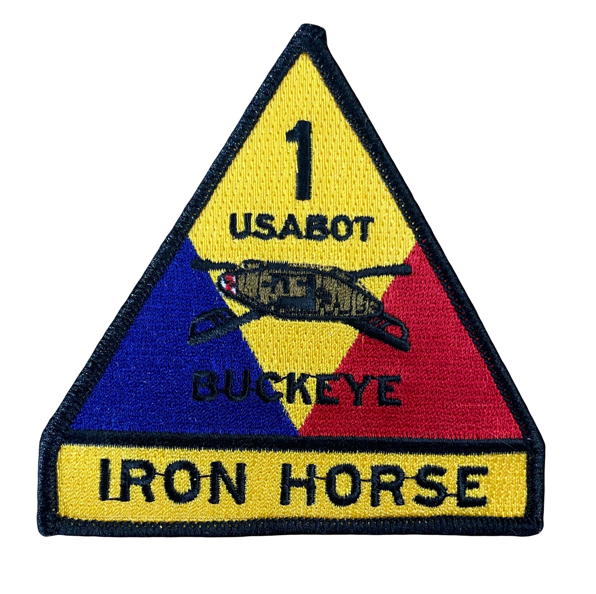USABOT 1ST BATTALION BUCKEYE PATCH